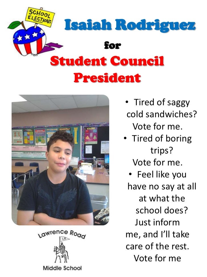 posters for student council