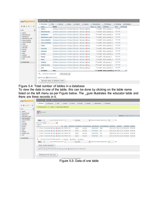 Student database management system PROJECT | DOCX | Databases ...
