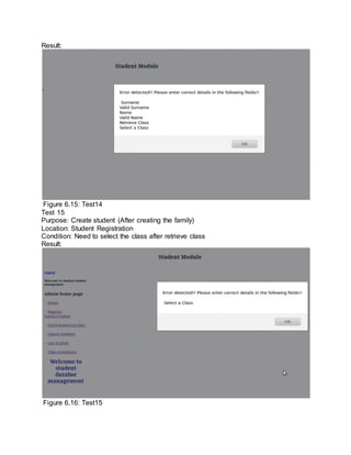 Student database management system PROJECT | DOCX