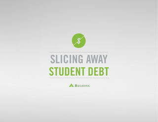 slicing away 
student debt 
 