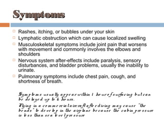 Student decompression sickness | PPT