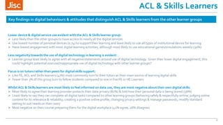 Student digital experience tracker 2017: summary of key findings Slide 6