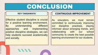 STUDENT DISCIPLINE in an Educational Setting.pptx