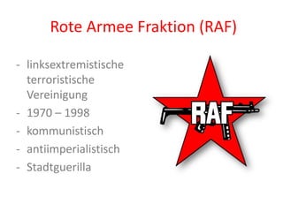 Rudi Dutschke-	MarxistWortführer der 	Studentenbewegung West-Berlins und Westdeutschlands -	Studentenführer der APOAPO – 	Außerparlamentarische Opposition