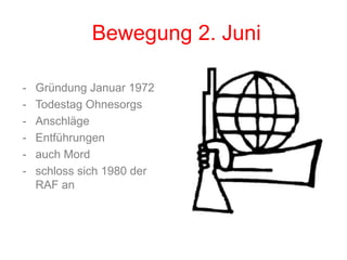 später stellte man fest, dass er bei der Stasi war Benno OhnesorgEinige Dutzend Demonstranten haben den traurigen Verdienst erworben, nicht nur einen Gast der BRD in der deutschen Hauptstadt beschimpft zu haben, sondern auf ihr Konto gehen auch ein Toter und zahlreiche Verletzte – Polizeibeamte und Demonstranten. Die Polizei durch Rowdies provoziert, war gezwungen, scharf vor zu gehen und von ihren Schlagstöcken Gebrauch zu machen.	Pressesprecher des Senats, Hanns-Peter Herz