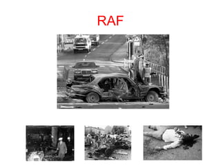 einer der Auslöser für Radikalisierung und MilitarisierungRudi Dutschke	Ich möchte zu meinem Bedauern feststellen, dass Dutschke noch lebt. Ich hätte eine Maschinenpistole kaufen können. Wenn ich das Geld dazu gehabt hätte, hätte ich Dutschke zersägt.	Josef Bachmann