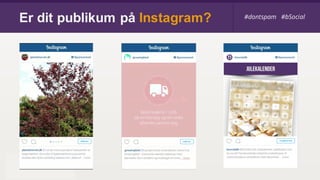 Er dit publikum på Instagram? #dontspam #bSocial
 