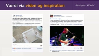 Værdi via viden og inspiration #dontspam #bSocial#dontspam #bSocial
 
