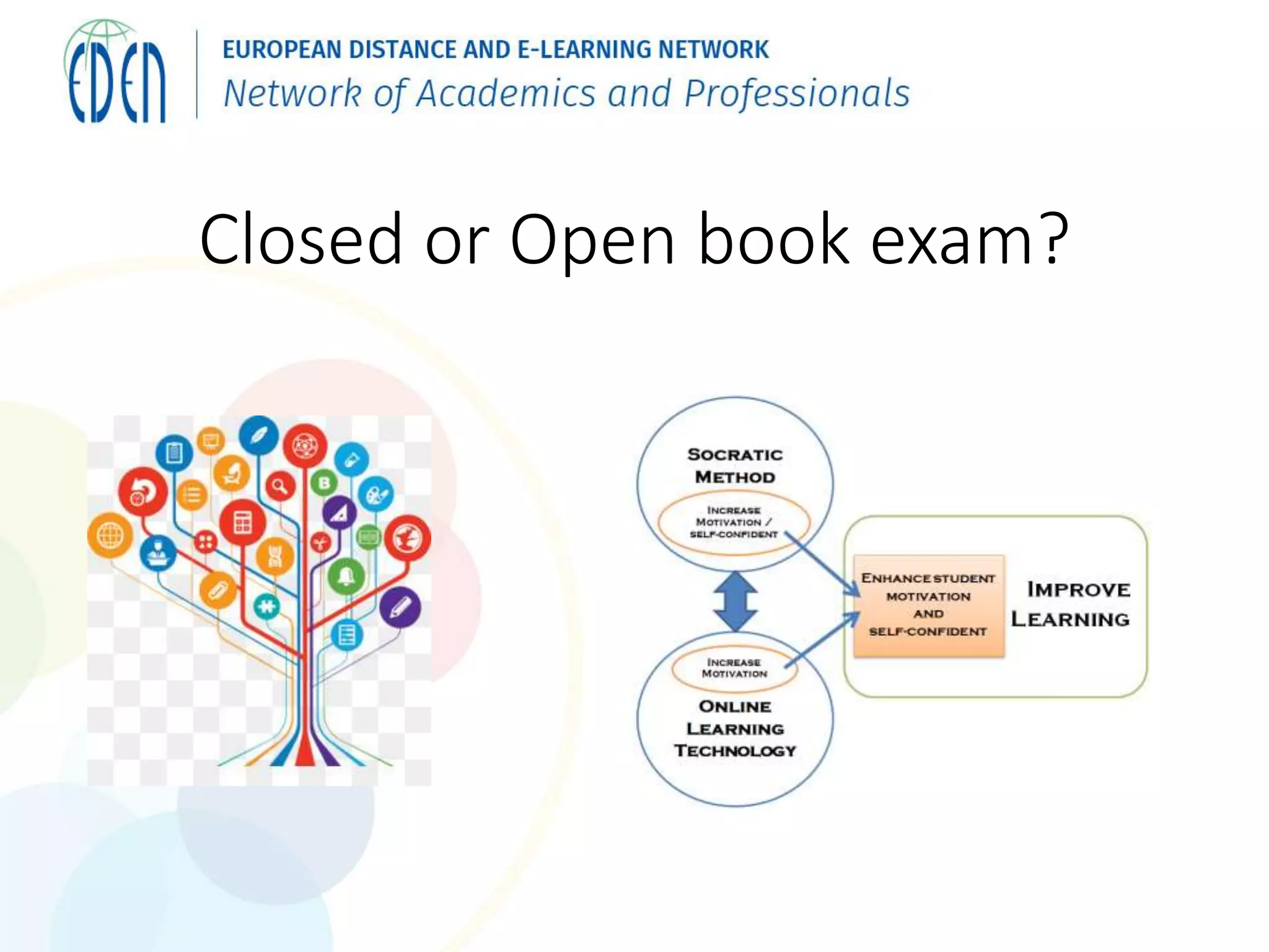 Closed or Open book exam?
 