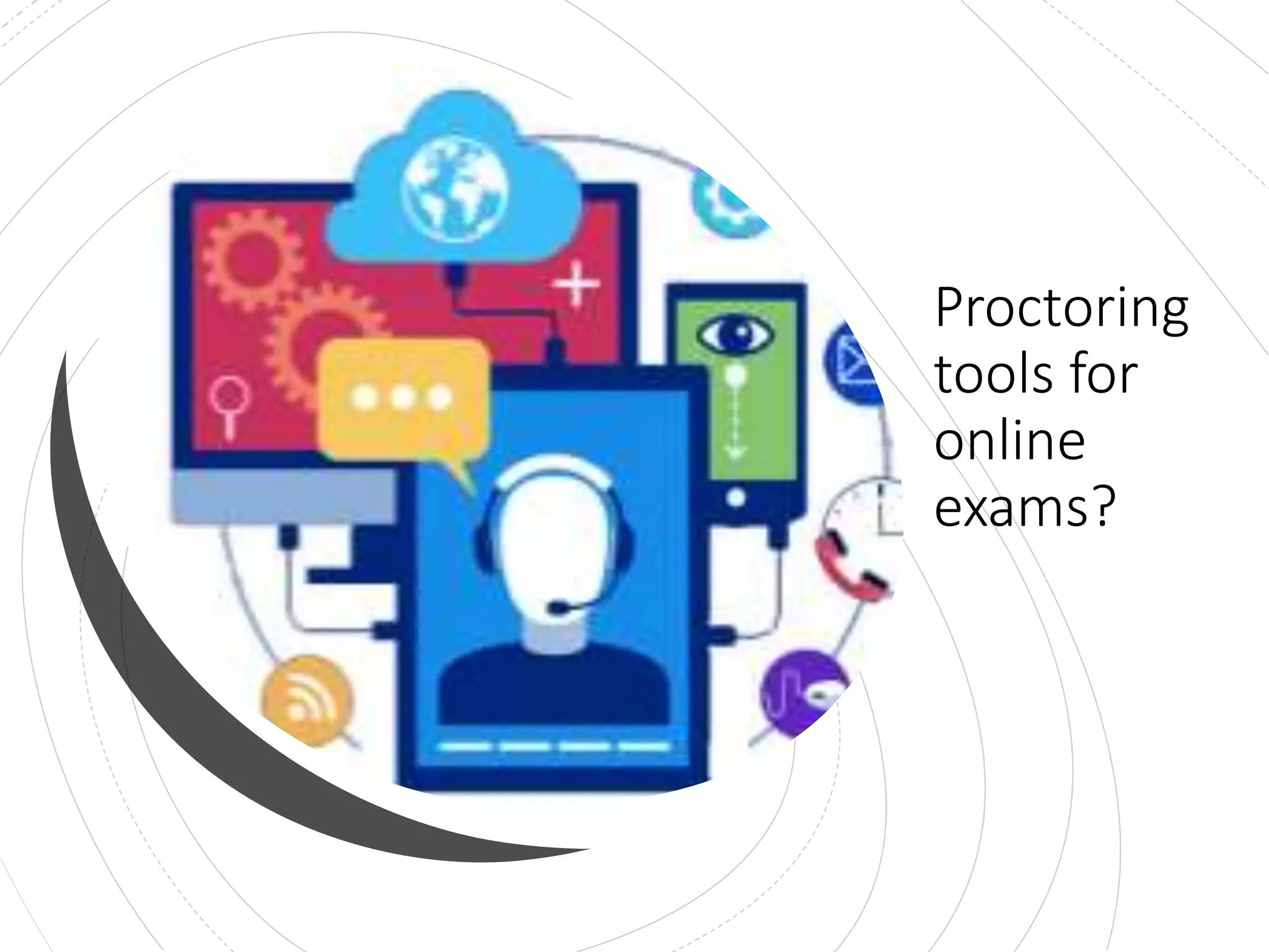 Proctoring
tools for
online
exams?
 