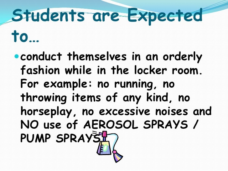 Student Expectations Physical Education