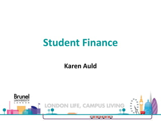 University Finance 2015 
Amanda Hall 
 