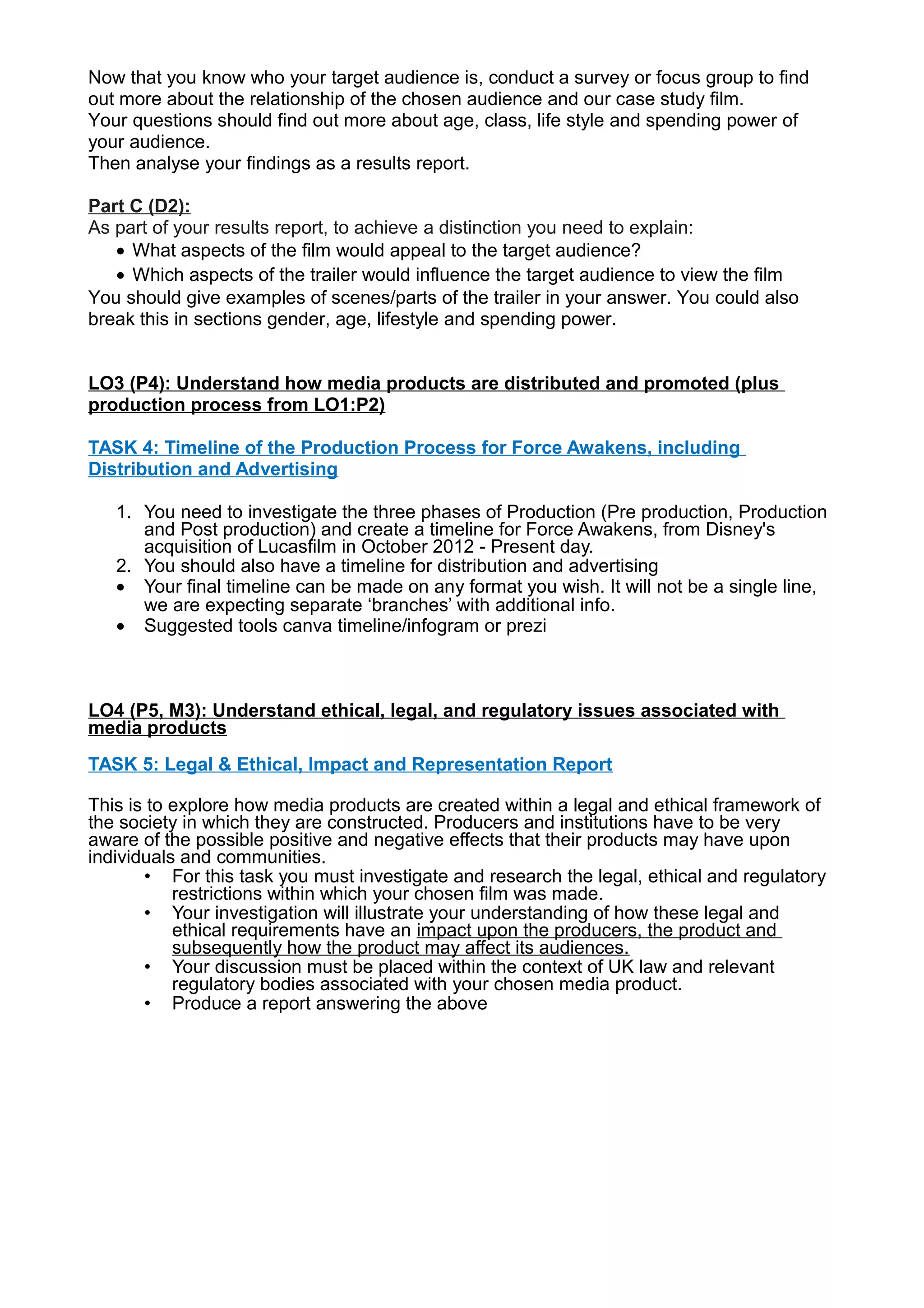 Student guidebook and checklist | DOC