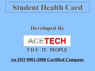 T H E IT PEOPLE
An ISO 9001:2008 Certified Company

 
