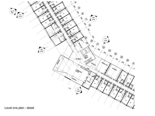 Level one plan - detail
 