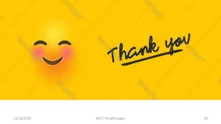 11/16/2022 KCET, Virudhunagar 24
 