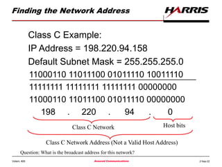 Student IP Addressing Tutorial.ppt