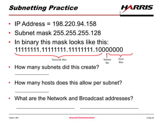 Student IP Addressing Tutorial.ppt
