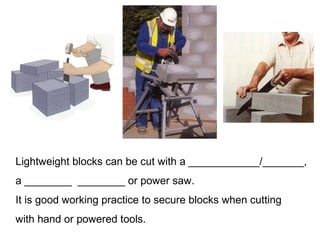 Student l1 blockwork | PPT
