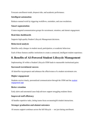 AI-Powered Student Lifecycle CRM | Higher Education CRM Software | e2s ...