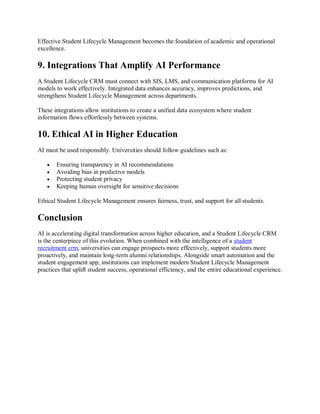 AI-Powered Student Lifecycle CRM | Higher Education CRM Software | e2s ...