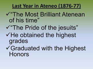 “The Pride of the jesuits”
