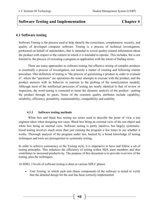 Student management system university erp | PDF