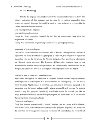 Student management system university erp | PDF