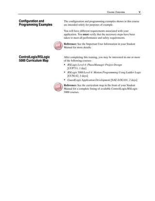 Guardlogix Programming Examples Student Manual _ ABT-CCP-143-TSM _ RSLogix 5000, Level 3 _ Project ...