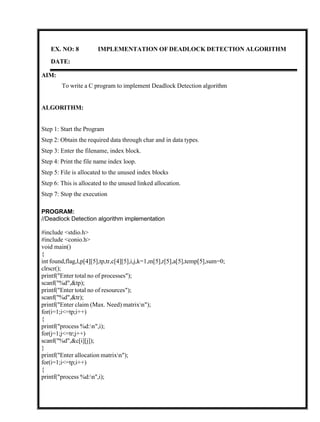 Student manual CSBS (2).pdf for operating systems lab | PDF