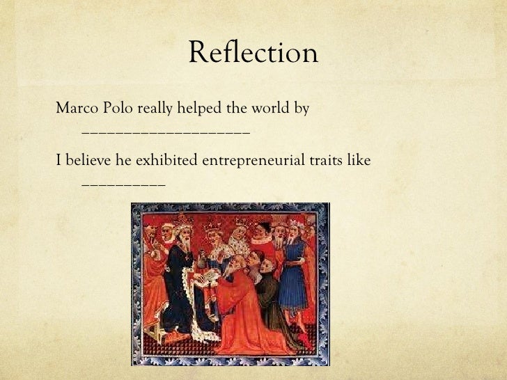 Student marco polo