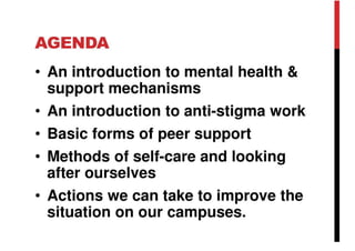 Student Mental Health & Wellbeing | PDF
