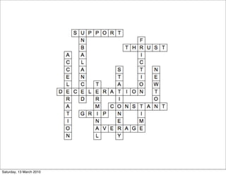 Saturday, 13 March 2010
 