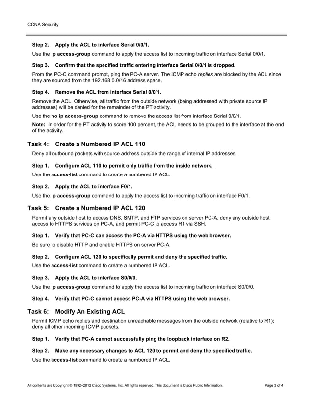 Student packet tracer manual v1.1 | PDF