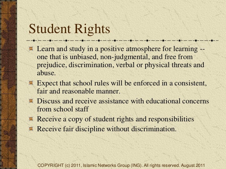 student amp parental rights in public school education student rights