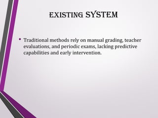 Predicting Student Academic Performance Using Machine Learning ...