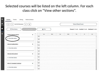 Student Planning - Scheduling | PPTX