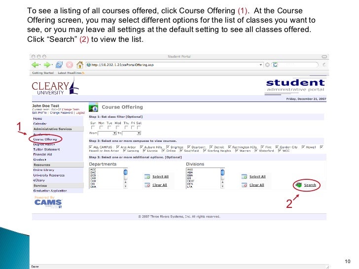 Student Portal Tutorial Student Portal Tutorial