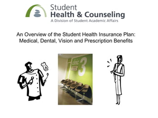 An Overview of the Student Health Insurance Plan: Medical, Dental, Vision and Prescription Benefits 