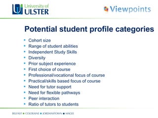 Student Profiler Introduction | PPT