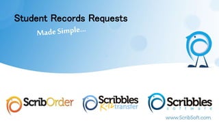 Student Records Requests
 