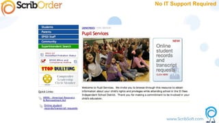 No IT Support Required
 