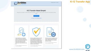 K-12 Transfer App
 