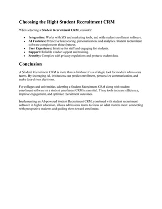 Student Recruitment CRM software for higher education.pdf