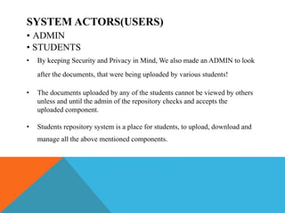 Student repository System.pptx