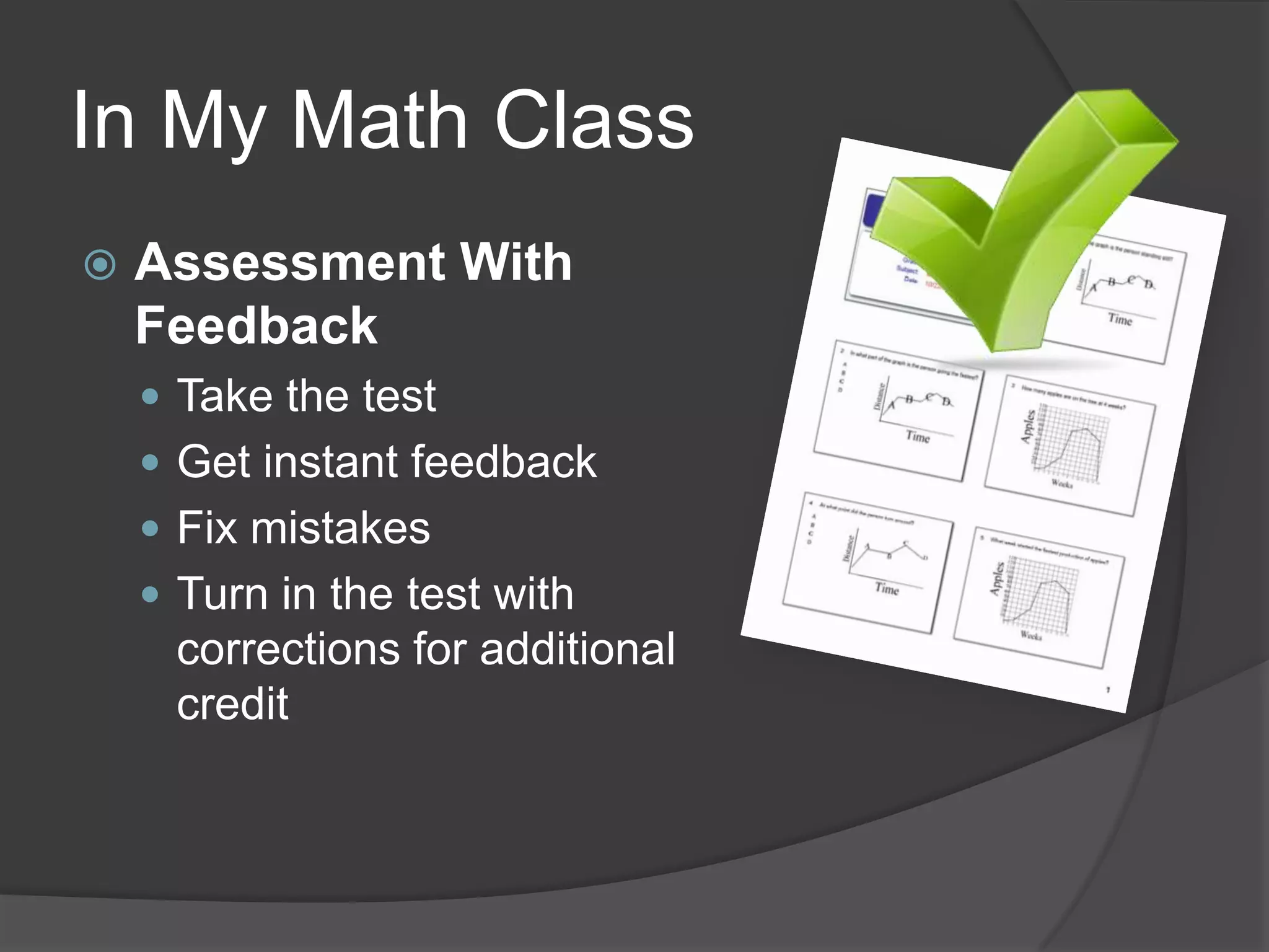 In My Math ClassPre-AssessmentGather dataGive students previewMake unit decisions