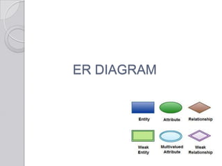 ER DIAGRAM
 