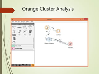 Orange Cluster Analysis
 