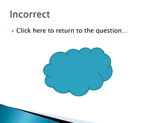    Click here to return to the question…
 