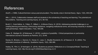 Unpacking Power Hierarchies in Students as Partners Practices PDF